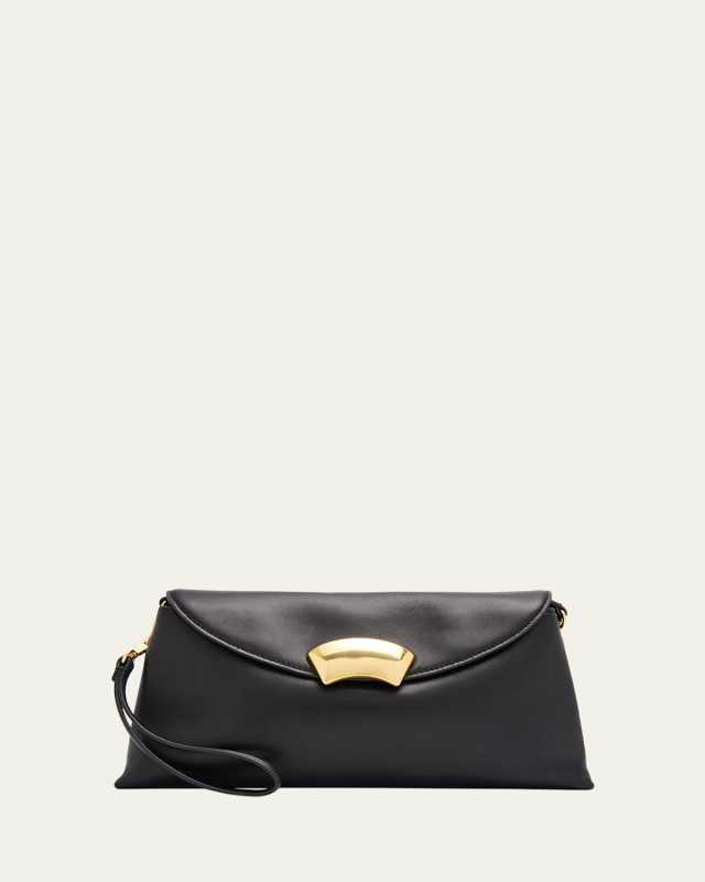 ID Dual Soft Leather Clutch Bag